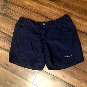 Navy Blue Columbia Omnishade shorts
